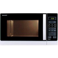 SHARP R-742 INW Mikrowelle 900 W silber von Sharp