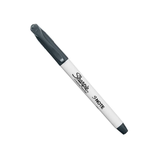 Sharpie S‑Note Creative Marker, Keilspitze, dunkelgraue Tinte, Pastellmarker auf Wasserbasis, Dual-End zum Hervorheben, Zeichnen, Journaling und mehr, Einzelzählung Sharpie S‑Note Creative Marker, Keilspitze, dunkelgraue Tinte, Pastellmarker auf Wasserbasis, Dual-End zum Hervorheben, Zeichnen, Journaling und mehr, Einzelzählung von Sharpie