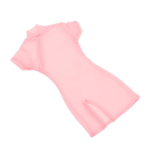 Sharplace 1:6 Damen Cheongsam-Kleid Actionfiguren Kleidung Cosplay Mode Mini Puppe Elastisches Kleid für 12-Zoll-Actionfigur Zubehör, Rosa von Sharplace