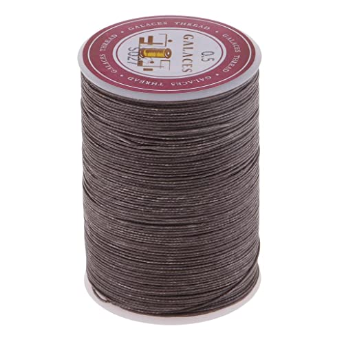 Sharplace 130 Meter Runde Wachsband Wachsschnur Perlenschnur Polyester gewachst 0,5mm Farbe Auswahl, Kaffee Sharplace 130 Meter Runde Wachsband Wachsschnur Perlenschnur Polyester gewachst 0,5mm Farbe Auswahl, Kaffee von Sharplace