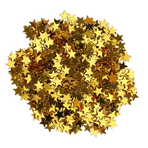 15g Streudeko Stern klein metallisch Tischdeko Party Weihnachten, Gold, 6mm 15g Streudeko Stern klein metallisch Tischdeko Party Weihnachten, Gold, 6mm von Sharplace