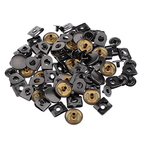 Sharplace 20 Stück Hosenhaken 15mm Metall Druckknöpfe, Augen Verschluss, schneidern Haken und Ösenverschlüsse für Hose, Rock, Pullover, Nähen, Basteln, Kleidung, Jacken, Jeans trägt, Grau Sharplace 20 Stück Hosenhaken 15mm Metall Druckknöpfe, Augen Verschluss, schneidern Haken und Ösenverschlüsse für Hose, Rock, Pullover, Nähen, Basteln, Kleidung, Jacken, Jeans trägt, Grau von Sharplace