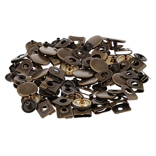 Sharplace 20 Stück Hosenhaken 15mm Metall Druckknöpfe, Augen Verschluss, schneidern Haken und Ösenverschlüsse für Hose, Rock, Pullover, Nähen, Basteln, Kleidung, Jacken, Jeans trägt, Bronze Sharplace 20 Stück Hosenhaken 15mm Metall Druckknöpfe, Augen Verschluss, schneidern Haken und Ösenverschlüsse für Hose, Rock, Pullover, Nähen, Basteln, Kleidung, Jacken, Jeans trägt, Bronze von Sharplace