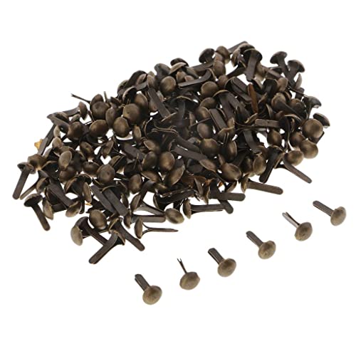 Sharplace 200 Stücke Mini Brads aus aus Musterklammern Musterbeutelklammern Verschlussklammern Klammern, Bronze, 4,5 mm Sharplace 200 Stücke Mini Brads aus aus Musterklammern Musterbeutelklammern Verschlussklammern Klammern, Bronze, 4,5 mm von Sharplace