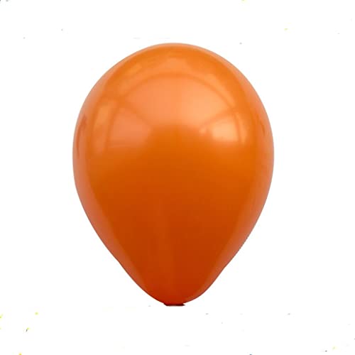 Sharplace 2x 40 Halloween Glänzend Schwarze Und Orangefarbene Latexballons Partydekoration von Sharplace