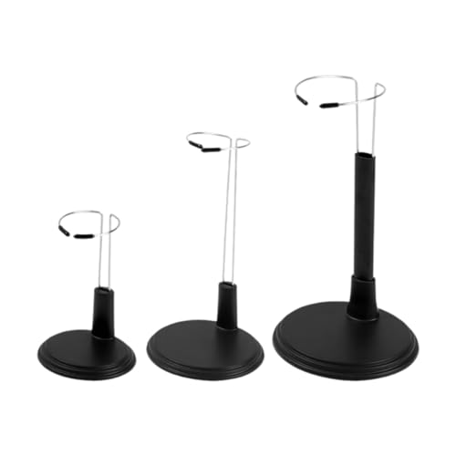Sharplace 3-teilige Puppenständer-Stützbasen, tragbare Mehrzweck-Puppenständer, Displayhalterungen für Sammler, Heim- und Ladendekoration, Schwarz Sharplace 3-teilige Puppenständer-Stützbasen, tragbare Mehrzweck-Puppenständer, Displayhalterungen für Sammler, Heim- und Ladendekoration, Schwarz von Sharplace