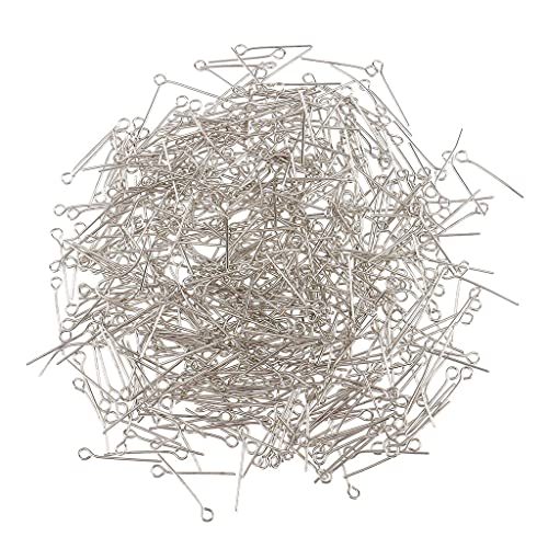 Sharplace 500 Ösennadeln Nadeln für Die Schmuckherstellung, wie Bild, 20mm von Sharplace