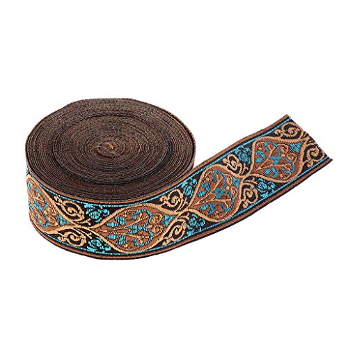 Sharplace 5m Jacquard Web Stoffbänder Bordüre aus Polyester für DIY Bastelarbeiten, Breite, 3 cm Sharplace 5m Jacquard Web Stoffbänder Bordüre aus Polyester für DIY Bastelarbeiten, Breite, 3 cm von Sharplace