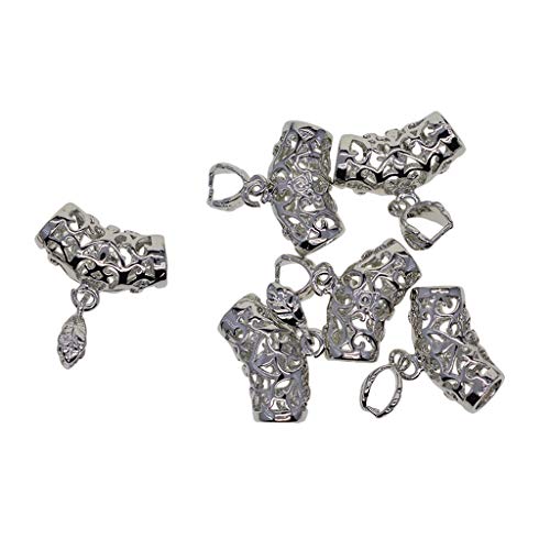 Sharplace 6pcs Blatt Anhängerschlaufe Ösen Anhänger Kettenverschluss Clip Schmuck DIY Zubehör * Sharplace 6pcs Blatt Anhängerschlaufe Ösen Anhänger Kettenverschluss Clip Schmuck DIY Zubehör * von Sharplace