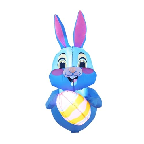 Sharplace Aufblasbarer Osterhase, 1,0 m, Festival-Layout, zum Aufblasen der Hofdekoration, Party-Dekor für Haus, Garten, Rasen, Innen- und Außenbereich Sharplace Aufblasbarer Osterhase, 1,0 m, Festival-Layout, zum Aufblasen der Hofdekoration, Party-Dekor für Haus, Garten, Rasen, Innen- und Außenbereich von Sharplace