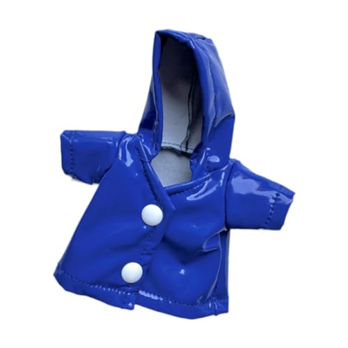 Sharplace Ausgestopfte Tiere Kleidung Kleidung niedlich tun, um Bequeme stilvolle Foto -Requisiten Puppe Regenmantel aus, Blau von Sharplace