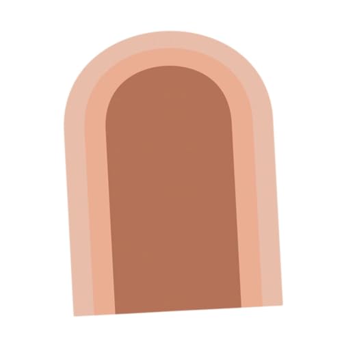 Sharplace Boho Arch Wandtattoo Boho Dekor Geometrische Kunst Tapete Abnehmbarer Aufkleber für Kinderzimmer Tür Kopfteil Esszimmer Dekoration, Orange Sharplace Boho Arch Wandtattoo Boho Dekor Geometrische Kunst Tapete Abnehmbarer Aufkleber für Kinderzimmer Tür Kopfteil Esszimmer Dekoration, Orange von Sharplace