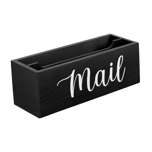 Sharplace Briefhalterbox Briefhalter Briefablage Briefsortierer Umschlaghalter Brieforganizer Arbeitsplatte für Wandtheke Büroschreibtisch, Schwarz Sharplace Briefhalterbox Briefhalter Briefablage Briefsortierer Umschlaghalter Brieforganizer Arbeitsplatte für Wandtheke Büroschreibtisch, Schwarz von Sharplace