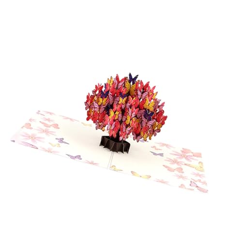 Sharplace Butterfly Tree 3D Begrüßungskarte Muttertags Geschenk handgefertigt für Urlaub vielseitig leichtes 4 -Farb -Druckkartenpapier Sharplace Butterfly Tree 3D Begrüßungskarte Muttertags Geschenk handgefertigt für Urlaub vielseitig leichtes 4 -Farb -Druckkartenpapier von Sharplace