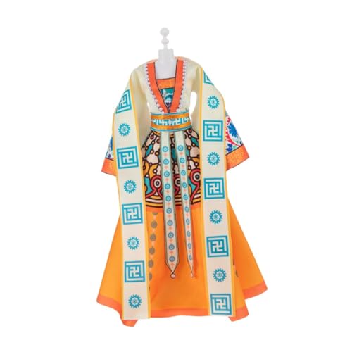 Sharplace Chinesische traditionelle alte Puppenkleidung Puppe chinesische Kleidung Prinzessin Han für Foto Requisiten DIY Child tun so, als würde Man Spielen, Stil A1 von Sharplace