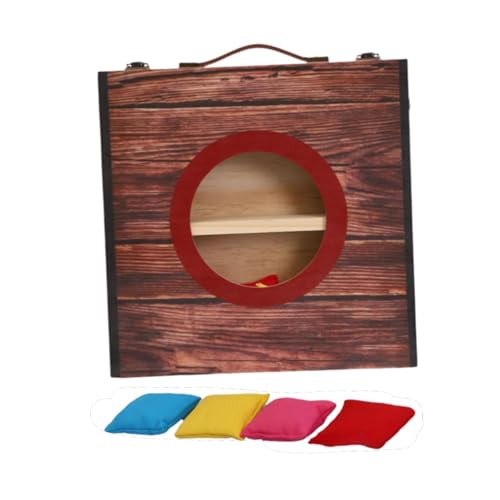 Sharplace Cornhole Board Faltbare intellektuelle Ausbildung Spaß mit 4 Bohnensäcke Tabletop Cornhole Set für Kinder Carnival und Erwachsene Büro, Rot Sharplace Cornhole Board Faltbare intellektuelle Ausbildung Spaß mit 4 Bohnensäcke Tabletop Cornhole Set für Kinder Carnival und Erwachsene Büro, Rot von Sharplace