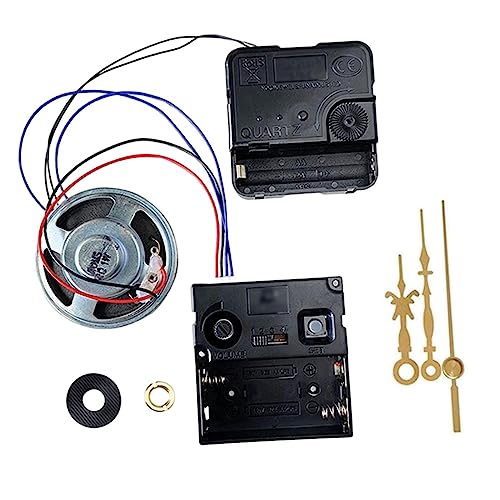 Sharplace DIY-Wanduhrwerk-Mechanismus, Pendeluhrwerk-Ersatz mit Spieluhr mit Zeigern, für Club-, Büro-, Bar-Wanduhren aus Holz, Stil g Sharplace DIY-Wanduhrwerk-Mechanismus, Pendeluhrwerk-Ersatz mit Spieluhr mit Zeigern, für Club-, Büro-, Bar-Wanduhren aus Holz, Stil g von Sharplace