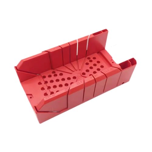 Sharplace Gehrungssägenschachtel Holz Schneidemaschinen Garten Werkzeug Hardware -Werkzeug -Winkel Schneidkasten für DIY Schneiden im Freien im Freien, Rot mit Rute, 12.5inch Sharplace Gehrungssägenschachtel Holz Schneidemaschinen Garten Werkzeug Hardware -Werkzeug -Winkel Schneidkasten für DIY Schneiden im Freien im Freien, Rot mit Rute, 12.5inch von Sharplace