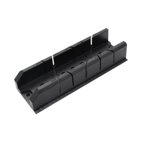 Sharplace Gehrungssägenschachtel Holz Schneidemaschinen Garten Werkzeug Hardware -Werkzeug -Winkel Schneidkasten für DIY Schneiden im Freien im Freien, Schwarz, 10inch Sharplace Gehrungssägenschachtel Holz Schneidemaschinen Garten Werkzeug Hardware -Werkzeug -Winkel Schneidkasten für DIY Schneiden im Freien im Freien, Schwarz, 10inch von Sharplace