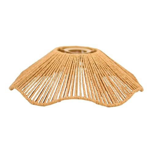 Sharplace Gewebter Lampenschirm, Deckenlaternenabdeckung, Kronleuchterabdeckungen, Schirme, Hängelampenschirm für Leselicht, Café, Wohnzimmer, Flur, Gelb Sharplace Gewebter Lampenschirm, Deckenlaternenabdeckung, Kronleuchterabdeckungen, Schirme, Hängelampenschirm für Leselicht, Café, Wohnzimmer, Flur, Gelb von Sharplace