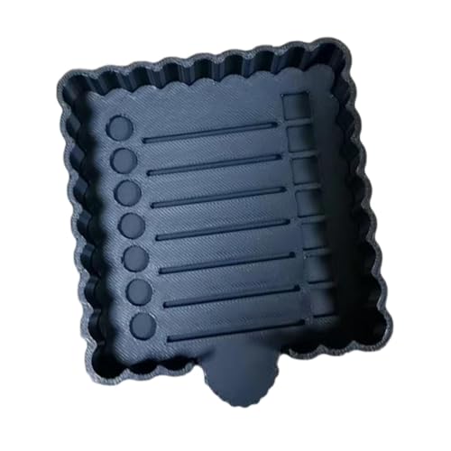 Sharplace Haftnotizhalter mit Schablone, Notizspender, Schreibwarengeschenk, Organizer, selbstklebender Notizblockhalter für Arbeitskollegen im Wohnheim, Schwarz Sharplace Haftnotizhalter mit Schablone, Notizspender, Schreibwarengeschenk, Organizer, selbstklebender Notizblockhalter für Arbeitskollegen im Wohnheim, Schwarz von Sharplace