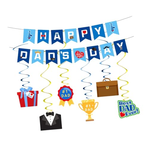 Sharplace Happy Vaters Day Banner Paper Crafts Party Supplies Foto Requisiten Dekorative Hängeschmuck Wohnhäuser für Garten Bauernhaus Sharplace Happy Vaters Day Banner Paper Crafts Party Supplies Foto Requisiten Dekorative Hängeschmuck Wohnhäuser für Garten Bauernhaus von Sharplace