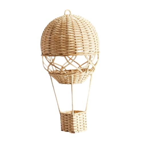Sharplace Heißluftballon aus Rattan, gewebter Heißluftballon, Webballon, Dekoration, Geschenke, gewebter Rattan-Anhänger für Party-Kunstfotografie Sharplace Heißluftballon aus Rattan, gewebter Heißluftballon, Webballon, Dekoration, Geschenke, gewebter Rattan-Anhänger für Party-Kunstfotografie von Sharplace