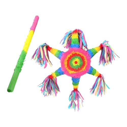 Sharplace Hexagramm Pinata für Kinder bunte mexikanische Themen Funny Event Holiday Ornament Requisiten kreative Carnivals Foto Requisiten Partyspiel Sharplace Hexagramm Pinata für Kinder bunte mexikanische Themen Funny Event Holiday Ornament Requisiten kreative Carnivals Foto Requisiten Partyspiel von Sharplace