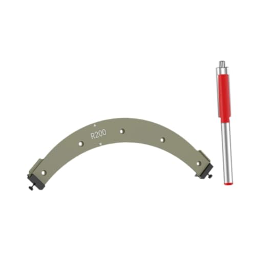 Sharplace Holzbearbeitung runder Eckradius -Vorlagen Router Jig Corner Professionelles Holz Arbeitswerkzeug für Garderobe , R200 Sharplace Holzbearbeitung runder Eckradius -Vorlagen Router Jig Corner Professionelles Holz Arbeitswerkzeug für Garderobe , R200 von Sharplace