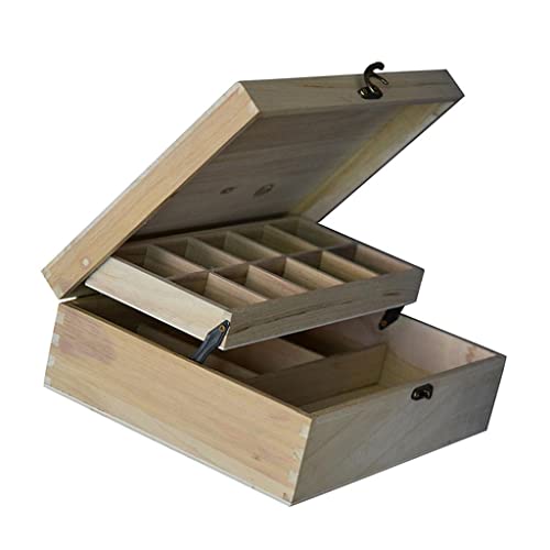 Sharplace Holzkästchen Schmuckkasten aus Holz, Schmuckschatulle, Holzschatulle, für Ketten, Ohrringe, Sonnenbrillen, Armbänder Sharplace Holzkästchen Schmuckkasten aus Holz, Schmuckschatulle, Holzschatulle, für Ketten, Ohrringe, Sonnenbrillen, Armbänder von Sharplace