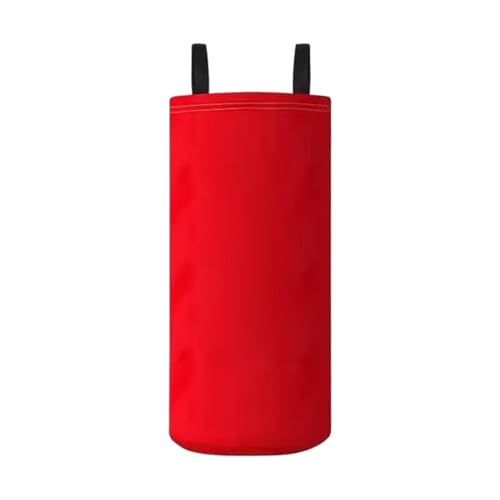 Sharplace Kartoffelsackhüpfsack, Rasenspiele im Freien, einfarbig, Eltern-Kind-Sportspielzeug, Springsack für Karneval, Geburtstage und Wiedersehen im Freien, Rot von Sharplace