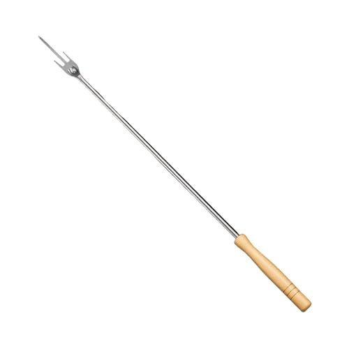 Sharplace Knoblauch-Extraktor, Knoblauch-Abzieher, tragbar, hocheffizient, aus Edelstahl mit DREI Zinken und Holzgriff Sharplace Knoblauch-Extraktor, Knoblauch-Abzieher, tragbar, hocheffizient, aus Edelstahl mit DREI Zinken und Holzgriff von Sharplace