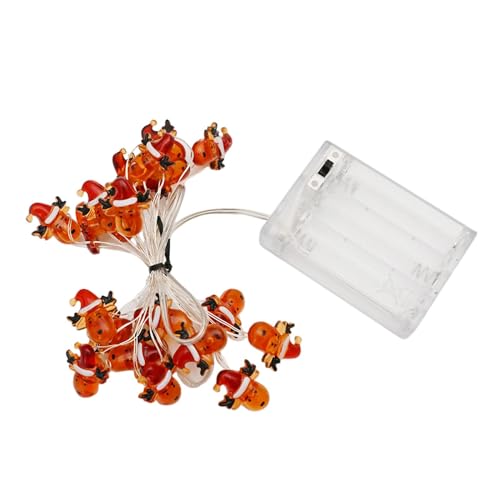 Sharplace LED-Weihnachtsbeleuchtung, Weihnachtsdekoration, Weihnachtsmütze, Elch, Weihnachtsbeleuchtung, Hängeleuchten für den Außenbereich, für Garten, Zimmer, Sharplace LED-Weihnachtsbeleuchtung, Weihnachtsdekoration, Weihnachtsmütze, Elch, Weihnachtsbeleuchtung, Hängeleuchten für den Außenbereich, für Garten, Zimmer, von Sharplace