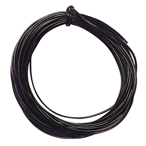Sharplace Nylonschnur Friesen Faden Schnur Gewachste Schnur für Schmuck Kunsthandwerk 2mm 10meter, Schwarz, 2mmx10m Sharplace Nylonschnur Friesen Faden Schnur Gewachste Schnur für Schmuck Kunsthandwerk 2mm 10meter, Schwarz, 2mmx10m von Sharplace
