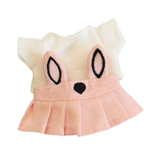 Sharplace Oberteil und Prinzessinnenkleid mit Stoffpuppe, modisches, pädagogisches Foto-Requisiten-Outfit, Kleidung zum Selbermachen, Puppen für von Sharplace