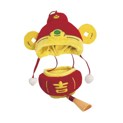 Sharplace Overall und Hut des Gottes des Reichtums für Modepuppen, handgefertigte Kleidung für 10 cm große Puppen, Anziehgeschenke zum Geburtstag Sharplace Overall und Hut des Gottes des Reichtums für Modepuppen, handgefertigte Kleidung für 10 cm große Puppen, Anziehgeschenke zum Geburtstag von Sharplace