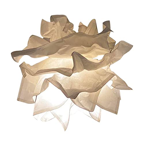 Sharplace Papierlampenschirm, Origami Design, Nordischer kreativer Lampenschirm, Papierlaterne Deckenlampenschirm, Hängelampenabdeckung, Hängelampenschirm für Zuhause Schlafzimmer Wohnzimmer, Stil a von Sharplace