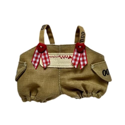 Sharplace Puppen-Hosenträger-Kostüm, handgefertigte Miniatur-Kleidung für 6-Zoll-Mädchenpuppen, Geburtstagsgeschenke Sharplace Puppen-Hosenträger-Kostüm, handgefertigte Miniatur-Kleidung für 6-Zoll-Mädchenpuppen, Geburtstagsgeschenke von Sharplace