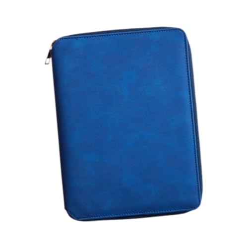 Sharplace Reißverschluss Notebook Reise Notizbuch mit Stifthalter Planer Besprechung Ordner 6 Binder für Reiselehrer, Blau Sharplace Reißverschluss Notebook Reise Notizbuch mit Stifthalter Planer Besprechung Ordner 6 Binder für Reiselehrer, Blau von Sharplace