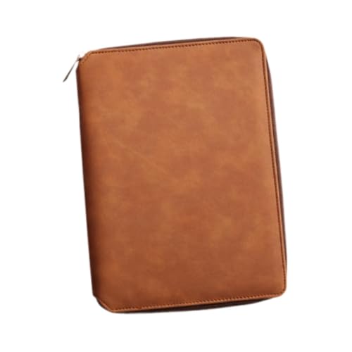 Sharplace Reißverschluss Notebook Reise Notizbuch mit Stifthalter Planer Besprechung Ordner 6 Binder für Reiselehrer, Braun Sharplace Reißverschluss Notebook Reise Notizbuch mit Stifthalter Planer Besprechung Ordner 6 Binder für Reiselehrer, Braun von Sharplace