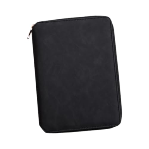 Sharplace Reißverschluss Notebook Reise Notizbuch mit Stifthalter Planer Besprechung Ordner 6 Binder für Reiselehrer, Schwarz Sharplace Reißverschluss Notebook Reise Notizbuch mit Stifthalter Planer Besprechung Ordner 6 Binder für Reiselehrer, Schwarz von Sharplace