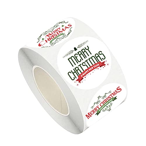 Sharplace Rollen-Weihnachtsaufkleber, Scrapbook, Basteln, Blumensträuße, Geschenkverpackungen, selbstklebende DIY-Papieraufkleber für, StilB Sharplace Rollen-Weihnachtsaufkleber, Scrapbook, Basteln, Blumensträuße, Geschenkverpackungen, selbstklebende DIY-Papieraufkleber für, StilB von Sharplace
