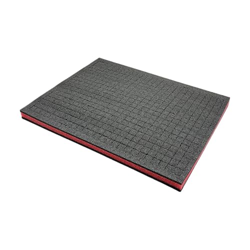 Sharplace Schaumstoff-Aufbewahrungsplatte für Werkzeugkästen, schützende Schatteneinlage, rutschfest, 40 x 30 cm, Schaumstoffeinlagen für Koffer, Schwarz Rot Schwarz Sharplace Schaumstoff-Aufbewahrungsplatte für Werkzeugkästen, schützende Schatteneinlage, rutschfest, 40 x 30 cm, Schaumstoffeinlagen für Koffer, Schwarz Rot Schwarz von Sharplace