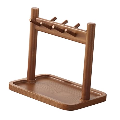 Sharplace Schlüsselhalter für den Eingangstisch, Schlüsselbrett aus Holz, praktisches nordisches, stabiles Ablagefach, Schmuck-Organizer-Ständer für die Kommode, Style D von Sharplace