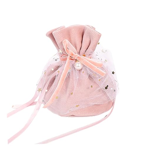 Sharplace Schmuck-Süßigkeitsbeutel, Geschenkbeutel mit Kordelzug, traditionelle chinesische Hochzeit, Samt-Brautbeutel für Geschenk, Party, Hochzeitsgeschenk, ROSA Sharplace Schmuck-Süßigkeitsbeutel, Geschenkbeutel mit Kordelzug, traditionelle chinesische Hochzeit, Samt-Brautbeutel für Geschenk, Party, Hochzeitsgeschenk, ROSA von Sharplace
