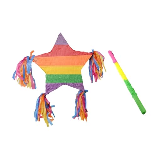 Sharplace Star Pinata Besonderer Anlass Feier kreatives Orament Buntes Festival Requisiten Mexikanische Themen für Kinderpartyspiele Sharplace Star Pinata Besonderer Anlass Feier kreatives Orament Buntes Festival Requisiten Mexikanische Themen für Kinderpartyspiele von Sharplace