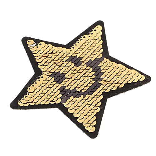 Sternmuster Reversible Change Color Patch für Kleidung DIY Motivapplikationen Sternmuster Reversible Change Color Patch für Kleidung DIY Motivapplikationen von Sharplace