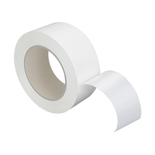 Sharplace Weißes Hochleistungs-Klebeband, zum Versiegeln und Flicken, verschleißfest, haftend, keine Rückstände, für Heimwerkerprojekte, Verpackungen im Sharplace Weißes Hochleistungs-Klebeband, zum Versiegeln und Flicken, verschleißfest, haftend, keine Rückstände, für Heimwerkerprojekte, Verpackungen im von Sharplace