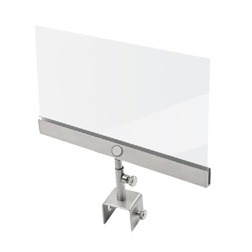Sharplace Zeichenhalter mit Klemmschild Clip Schild Klemme Schilderhalter Klemme Holding Klammer zum Verkaufsschilde Preisschild Ausstellung Supermarkt, S von Sharplace