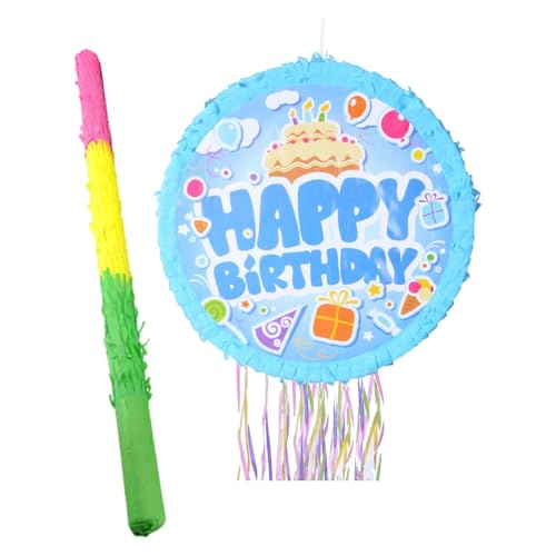 Sharplace Ziehen Sie String Pinata Game Prop Home Dekoration leer mit Stick Geburtstagsfeier Vorräten für Sommerfestkarneval Girls Sharplace Ziehen Sie String Pinata Game Prop Home Dekoration leer mit Stick Geburtstagsfeier Vorräten für Sommerfestkarneval Girls von Sharplace